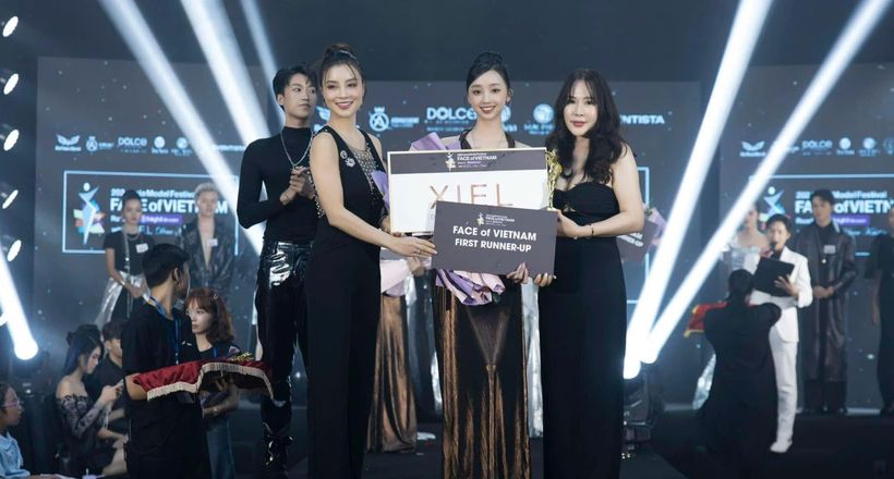 Chị gái Mai Thu Huyền xinh đẹp tại sự kiện "Face Of Việt Nam"