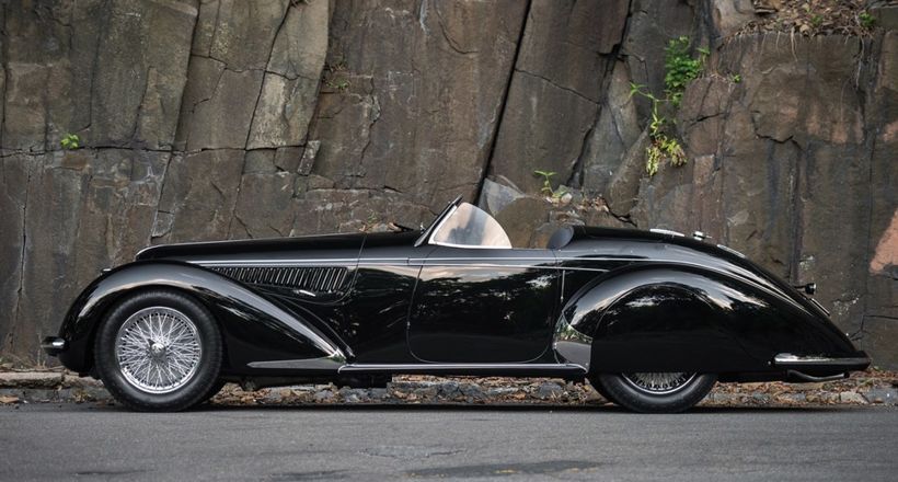 Siêu xe cổ Alfa Romeo 8C 2900B Lungo Spider được đấu giá với mức khởi điểm khoảng 500 tỷ đồng