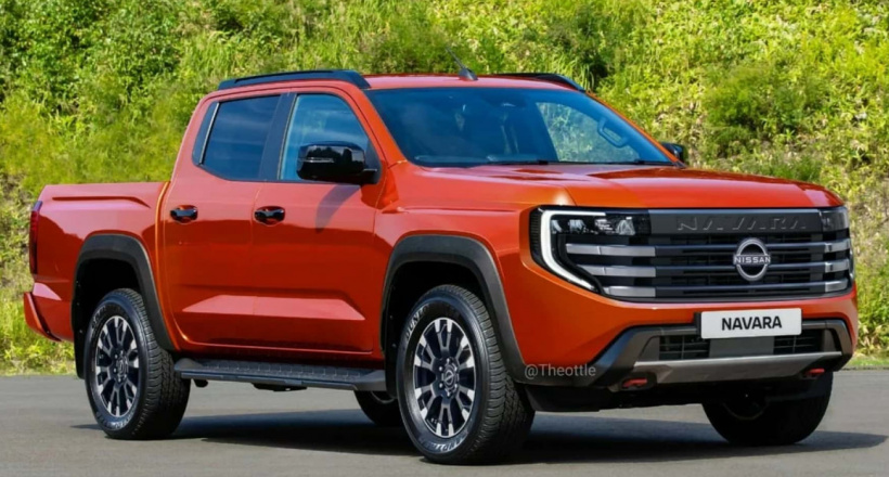 Nissan Frontier 2025 được nâng cấp ngoại hình mạnh mẽ hơn