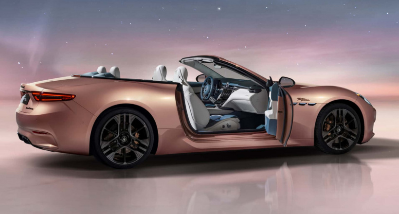Maserati GranCabrio Folgore Tignanello: Xe mui trần hạng sang chạy điện "có 1 không 2"