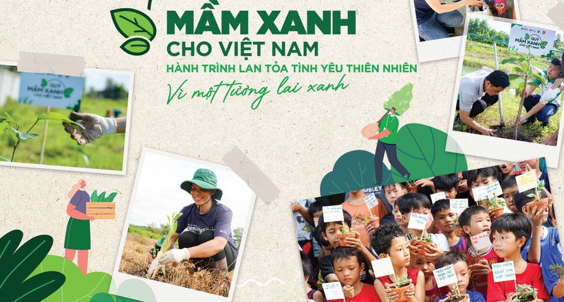 Triệu mầm xanh cho Việt Nam: hành động vì một tương lai xanh