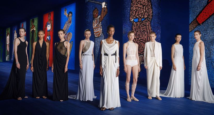 BST Dior Haute Couture Thu Đông 2024: Những nữ thần trên đấu trường thể thao