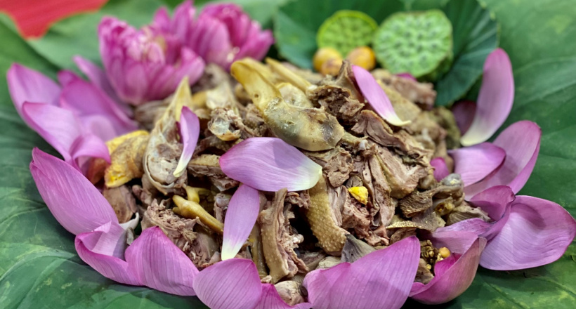 Liên áp, mỹ vị Tây Hồ