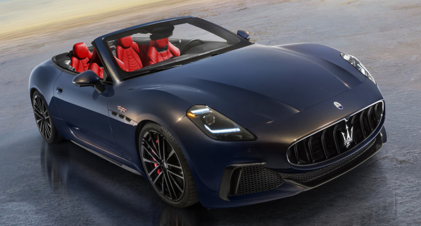 Maserati GranCabrio 2024: Mẫu xe mui trần tuyệt đẹp với công suất 542 mã lực
