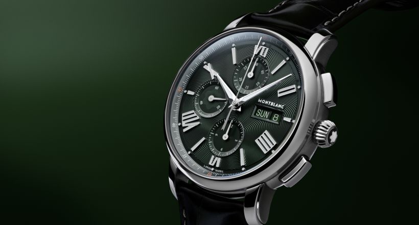 Montblanc Star Legacy Green Exploding Star mang sắc xanh tươi mới cho thiết kế huyền thoại