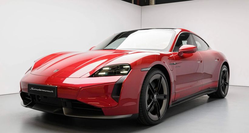 Siêu xe điện Porsche Taycan Turbo K-Edition độc quyền tại Hàn Quốc