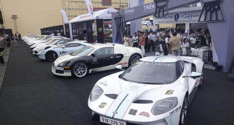 Gumball 3000 sẵn sàng tại TP.HCM với hàng trăm siêu xe