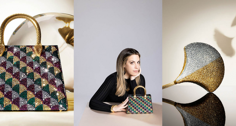 Mary Katrantzou và những chiếc túi xách diệu kỳ