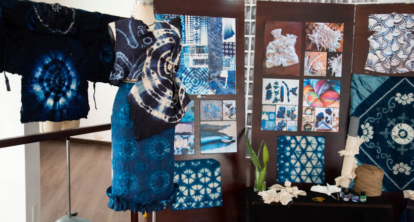 Shibori: Sắc chàm giản dị trong không gian sống