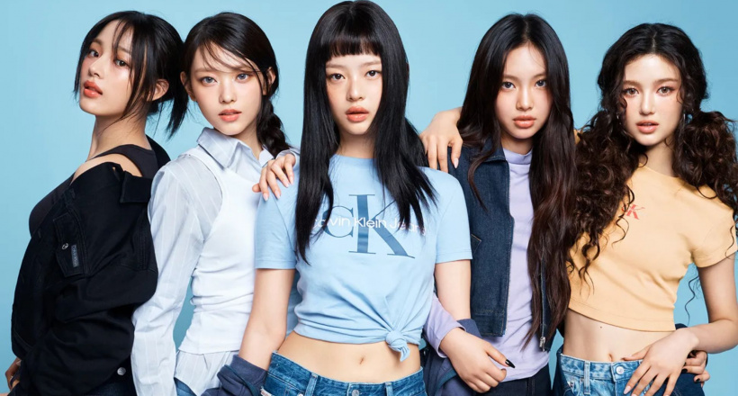 Chiến dịch Calvin Klein mùa Thu 2024 gọi tên nhóm nhạc Kpop đình đám NewJeans