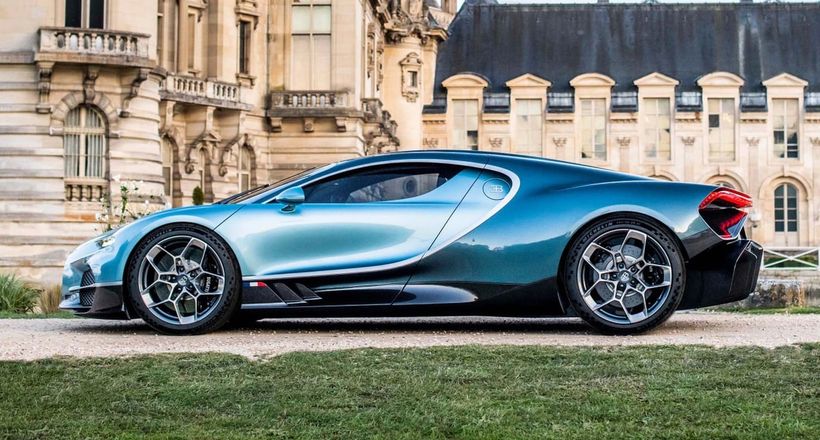 Cận cảnh những thiết kế khác của siêu xe Bugatti Tourbillon