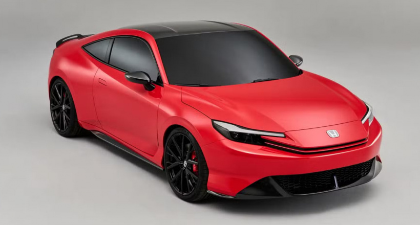 Phiên bản thương mại Honda Prelude hybrid 2025 đã được hé lộ