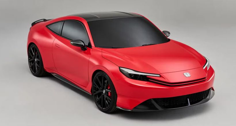 Phiên bản thương mại Honda Prelude hybrid 2025 đã được hé lộ