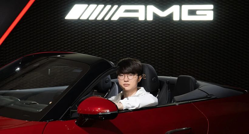 Faker được tặng Mercedes-AMG SL 63 4MATIC+