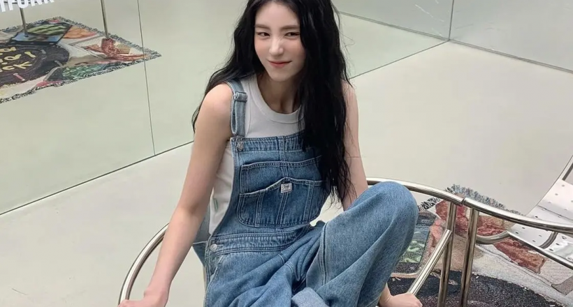 Yếm denim - Item được lòng hội fashionista mùa Thu này
