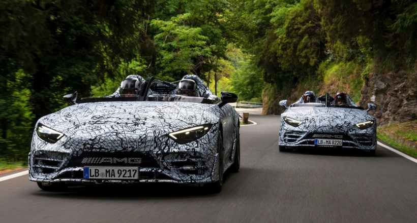 Siêu xe Mercedes-AMG PureSpeed chạy thử trên đường, sắp được bàn giao