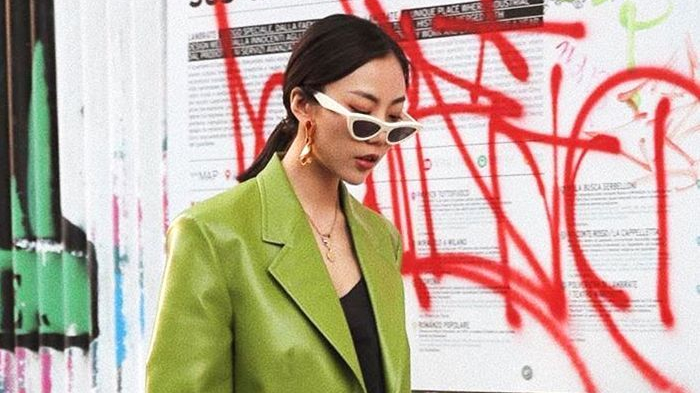 Làm mới gu thời trang với tông màu xanh lá