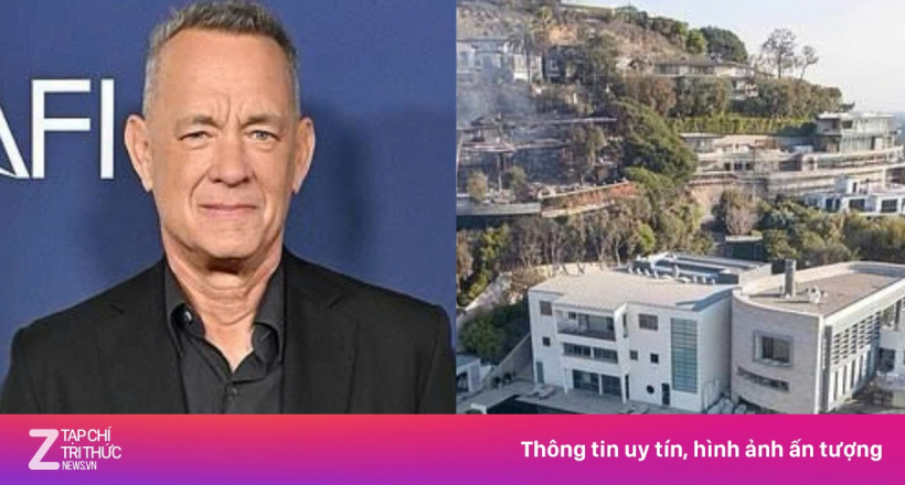 Biệt thự 26 triệu USD của Tom Hanks an toàn giữa vụ cháy rừng