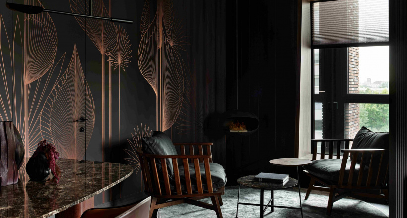 Căn hộ EgoDom: Sắc đen đương đại