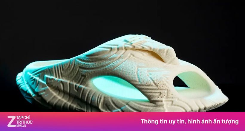 Đôi dép 3D đầu tiên trên thế giới do AI thiết kế