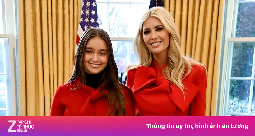 'Tiểu công chúa Nhà Trắng' như bản sao Ivanka Trump