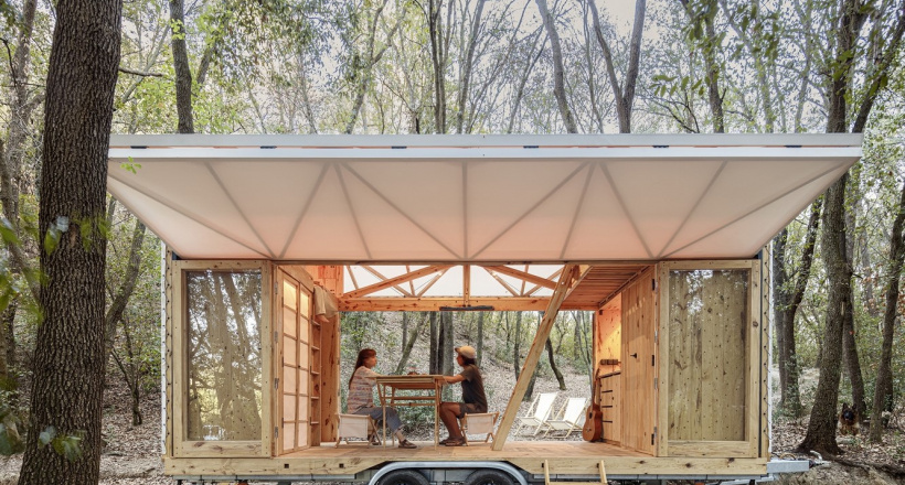 MO.CA: Ngôi nhà di động kiến tạo từ tương lai