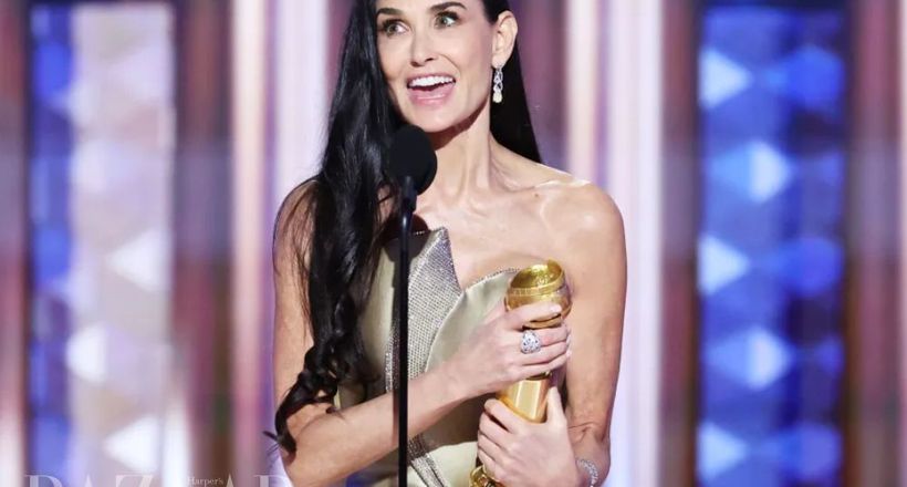Demi Moore mất 4 thập kỷ để đạt giải thưởng điện ảnh hàn lâm
