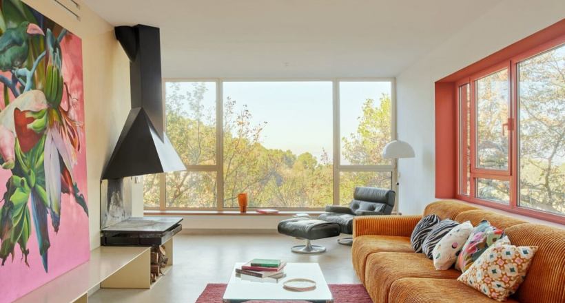 Nhà Casa Magarola: Lầu vọng cảnh trên sườn đá dốc