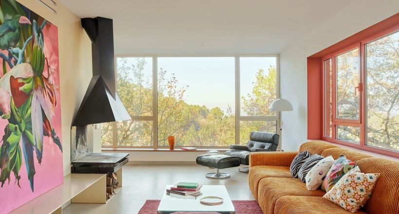Nhà Casa Magarola: Lầu vọng cảnh trên sườn đá dốc
