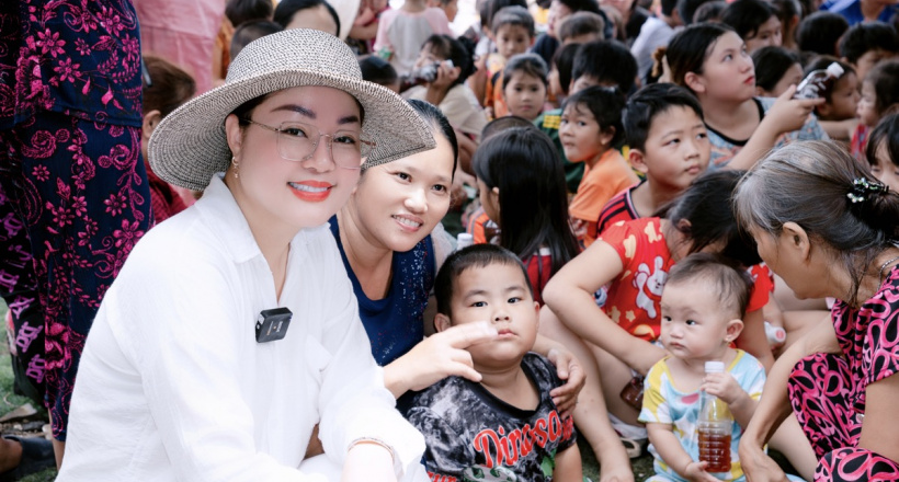 Hoa hậu Hoàng Thanh Nga: Lan toả yêu thương qua hành động thiết thực vì cộng đồng