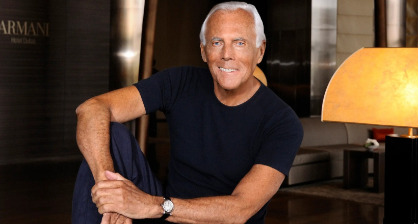 Giorgio Armani và phong thái bất biến