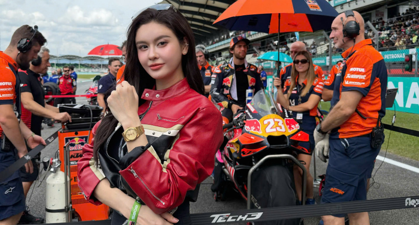 Trương Quỳnh Anh hội tụ sao châu Á tại giải đua xe Motogp Malaysia 2025