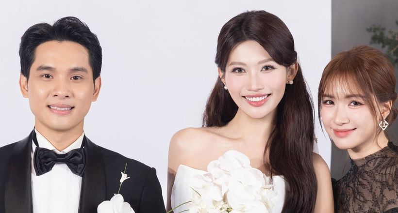 Hòa Minzy được tặng 4 phong bì ở lễ cưới Quỳnh Châu