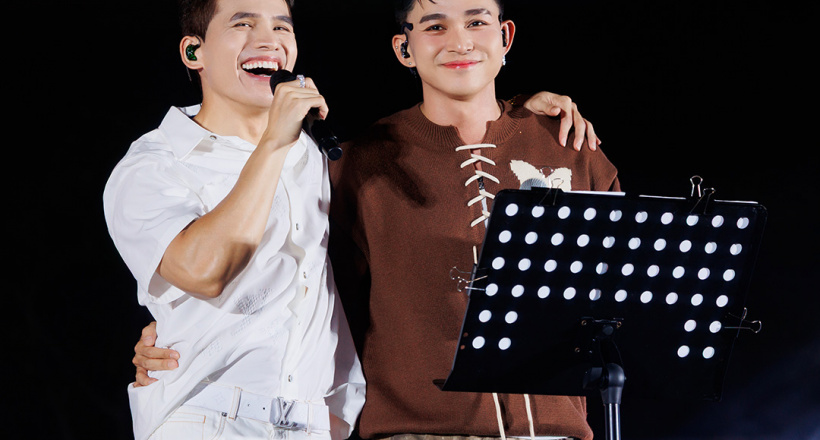 Quốc Thiên mời Jun Phạm đến mini livestage để “hâm nóng” concert SKYNote