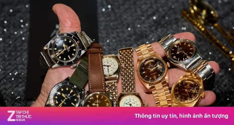 Gà rán, waffle và 'kho báu' đồng hồ cổ 25 triệu USD