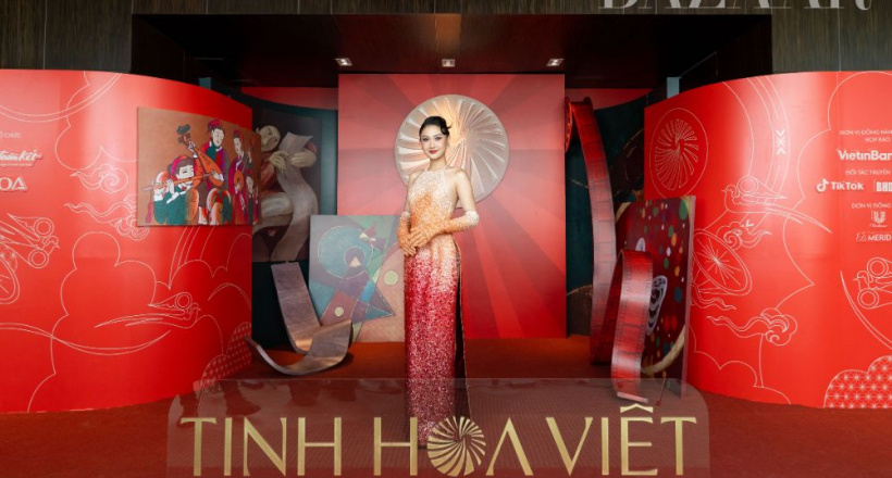 Hoa Hậu Phương Linh đồng hành cùng giải thưởng Tinh Hoa Việt