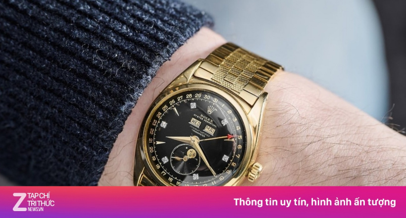 Chiếc đồng hồ Rolex đắt thứ 3 thế giới, lập kỷ lục 6,2 triệu USD