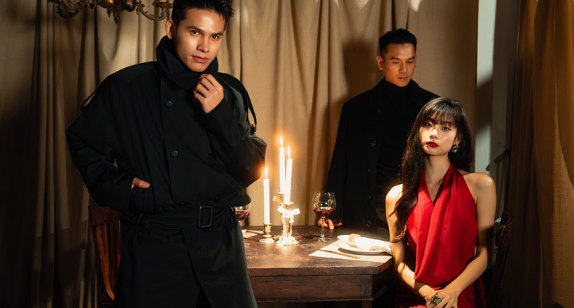 Quốc Thiên hóa thành chiếc gương trong MV Ánh Trăng Giả Dối