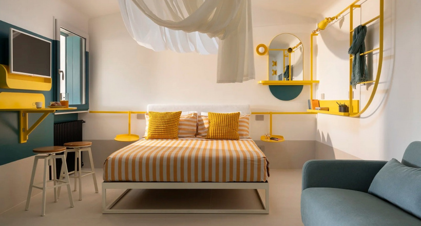 Căn hộ Jallo e Blue: Chuyện cổ tích bên vịnh Naples