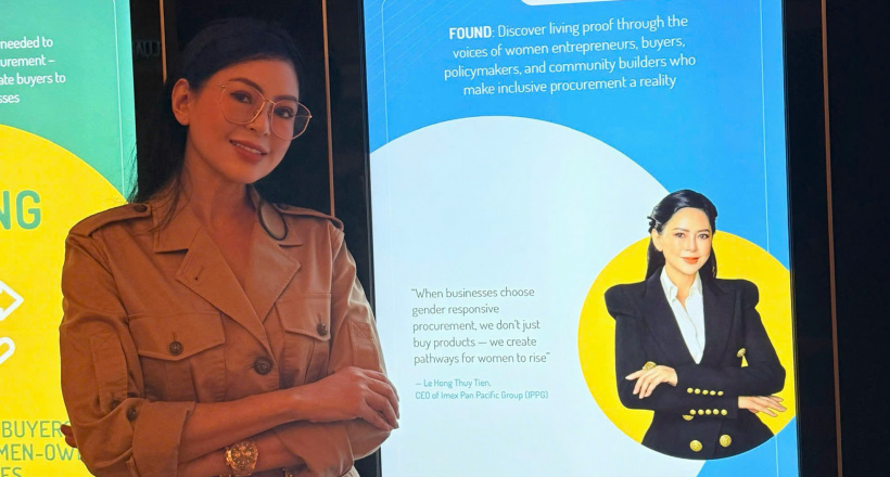 CEO IPPG – Lê Hồng Thủy Tiên được mời phát biểu tại Diễn đàn quốc tế WEPs Châu Á–Thái Bình Dương 2025 do Cơ quan Phụ nữ Liên Hợp Quốc (UN Women) tổ chức