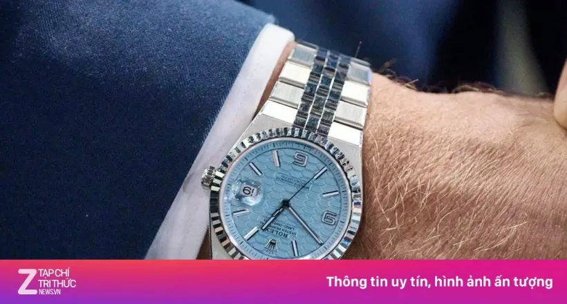 Cận cảnh đồng hồ 69.000 USD trên tay CEO Rolex