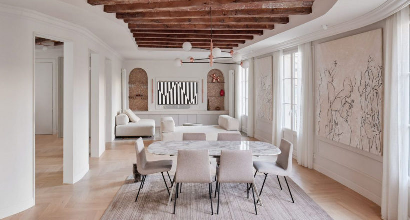 Căn hộ Éventail: Điệu vũ tỏa tròn