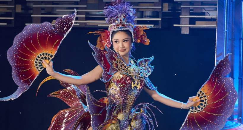 Hoa hậu Phương Linh ra mắt Carnival Costume cho Miss Cosmo 2025