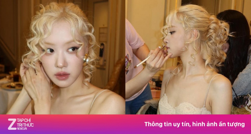 Rosé mặc váy ngủ lên sân khấu