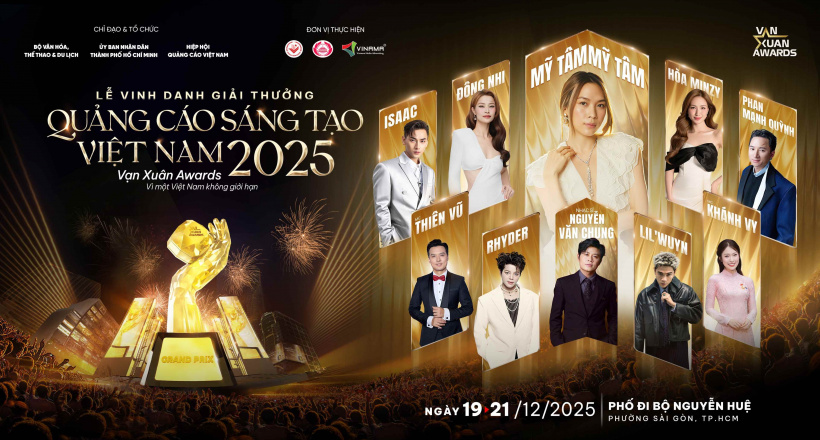 Mỹ Tâm cùng loạt sao Việt khuấy động concert Vạn Xuân Awards 2025