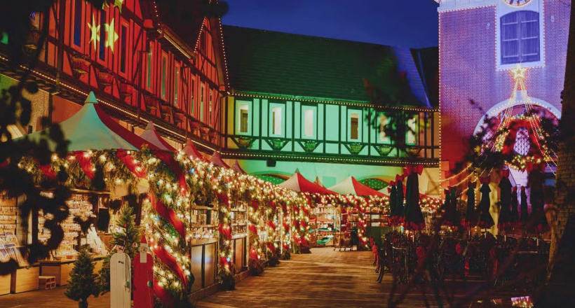 Dạo bước qua 6 khu chợ Giáng sinh ở Nhật Bản tựa như cổ tích