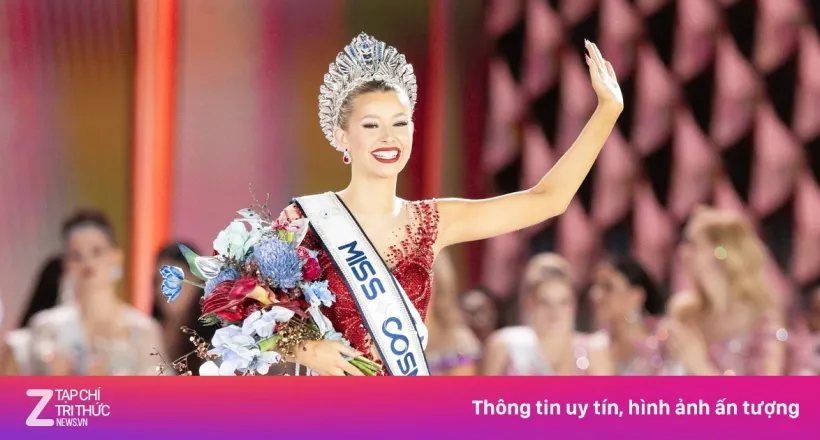 Người đẹp Mỹ đăng quang Miss Cosmo 2025