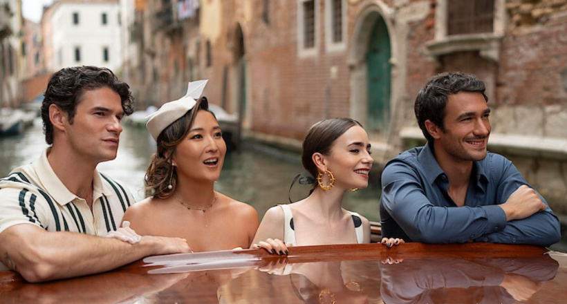 Review Emily in Paris mùa 5: Thách thức IQ khán giả bằng những bùng binh không hồi kết