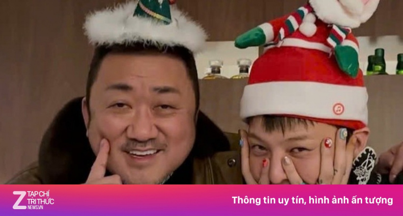 Bức ảnh gây sốt của Ma Dong Seok và G-Dragon