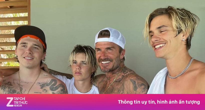 Gia đình Beckham hàn gắn?